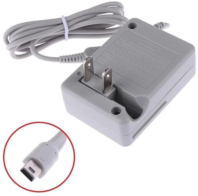 Alt view image 4 of 7 - AC Adapter DS Charging Adapter Power Plug for Nintendo DSi/ 2DS/ 3DS/ DSi XL System Grey