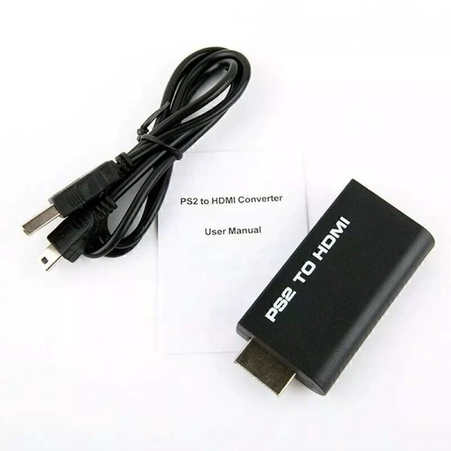 Alt view image 5 of 6 - PS2 to HDMI Adapter Converter Support 1080P Video Audio Output for PlayStation 2