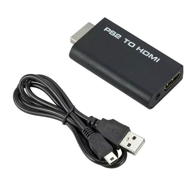Alt view image 4 of 6 - PS2 to HDMI Adapter Converter Support 1080P Video Audio Output for PlayStation 2
