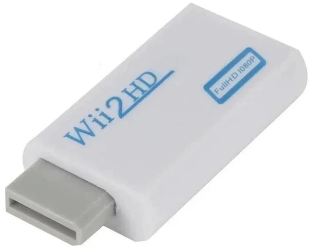 Main image of Wii to HDMI Adapter, WII to Hdmi Converter, Connect Wii Console to HDMI Display Monitor with 3.5mm Audio Supports All Wii Display Modes