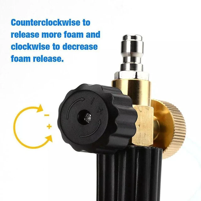 Alt view image 2 of 7 - High-Pressure Car Wash Foam Cannon Spray Bottle Automotive Cleaners, 1 L, for Car Cleaning