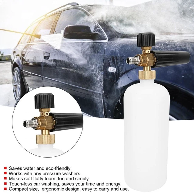 Alt view image 7 of 7 - High-Pressure Car Wash Foam Cannon Spray Bottle Automotive Cleaners, 1 L, for Car Cleaning
