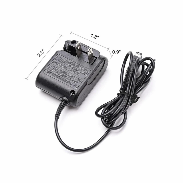 Alt view image 4 of 7 - Gameboy Advance SP Charger - AC Wall Adapter Compatible with Nintendo DS/GBA SP Systems, Portable Travel Power Cord for Gaming Accessories
