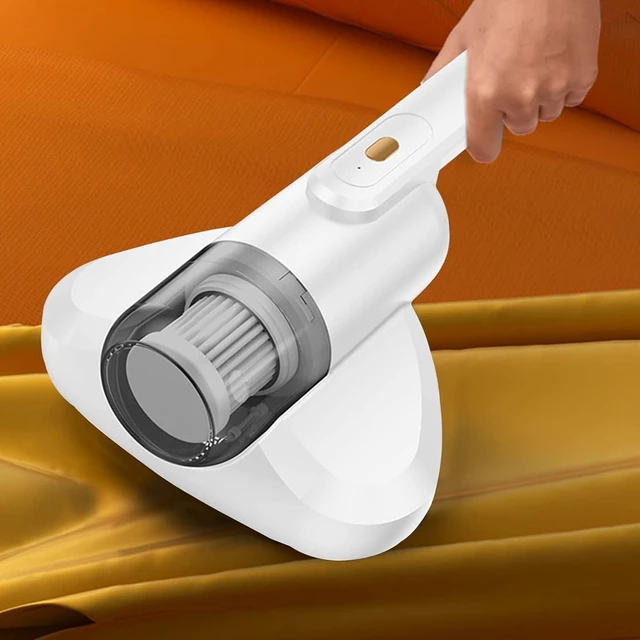 Alt view image 4 of 6 - Portable Cordless Vacuum Cleaner,Large Suction Vacuum Cleaner With Charging Base-Cleaner For Bed Sheet,Carpet,Fabrics,Sofa-White