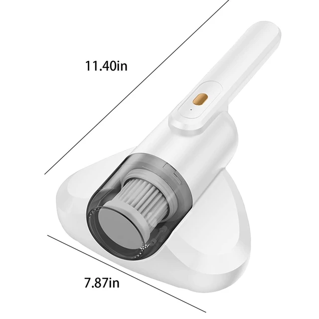 Alt view image 2 of 6 - Portable Cordless Vacuum Cleaner,Large Suction Vacuum Cleaner With Charging Base-Cleaner For Bed Sheet,Carpet,Fabrics,Sofa-White