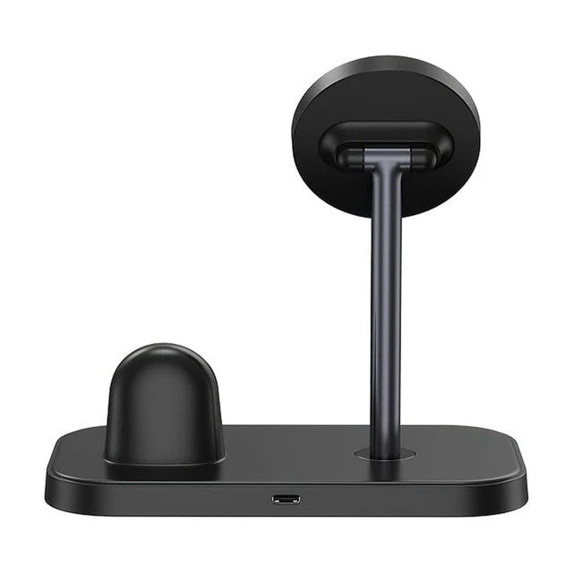 Alt view image 4 of 7 - Portable 2 In 1 Wireless Fast Charging Station For IPhone 16/15/14/13/12 Series, Airpods Pro, Fast Wireless Charger Dock For IWatch 10/9/8/7/Ultra/SE
