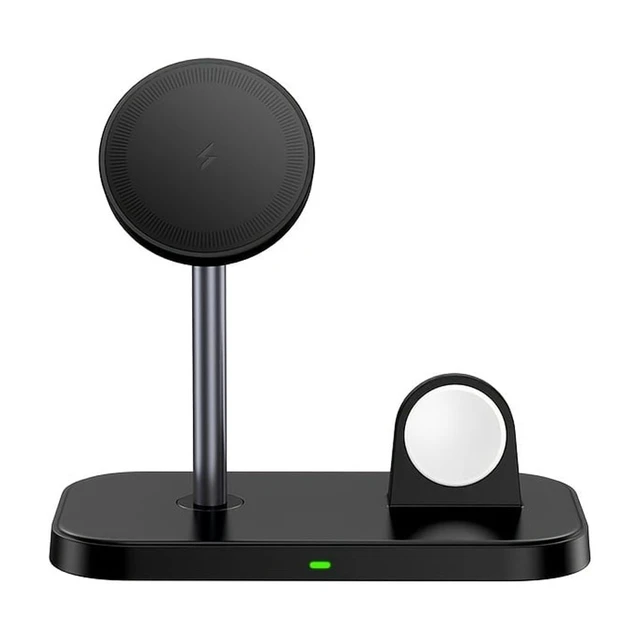 Alt view image 7 of 7 - Portable 2 In 1 Wireless Fast Charging Station For IPhone 16/15/14/13/12 Series, Airpods Pro, Fast Wireless Charger Dock For IWatch 10/9/8/7/Ultra/SE