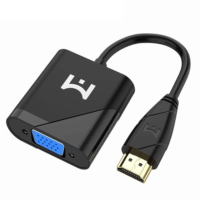 Main image of HDMI Male To VGA Female Video Converter Adapter Cable For PC DVD 1080P HDTV TV