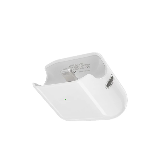 Alt view image 5 of 7 - Portable Charger for Airpoods & iPhone and ipad, 700mAh 3W Fast Charging Power Bank, White