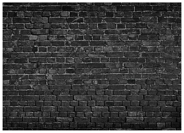 Main image of 7x5FT Black Brick Wall Photography Backdrop Vintage Theme Stone Brick Design Photography Background Baby Birthday Party Decoration Photo Booth Studio Props 11-501