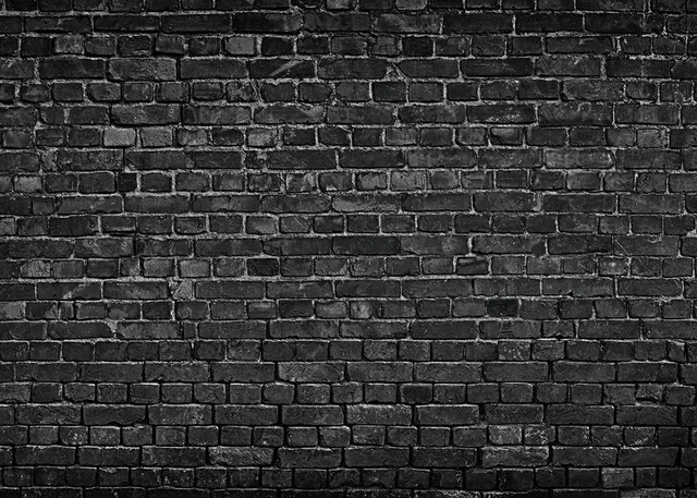 Alt view image 3 of 5 - 7x5FT Black Brick Wall Photography Backdrop Vintage Theme Stone Brick Design Photography Background Baby Birthday Party Decoration Photo Booth Studio Props 11-501