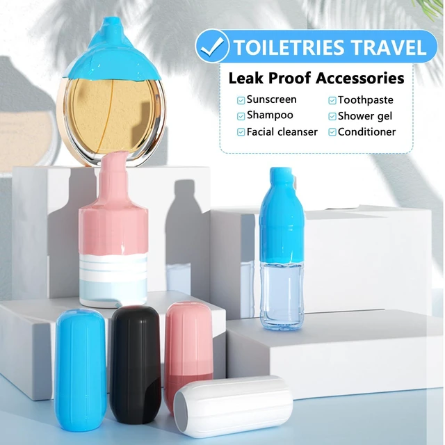 Alt view image 7 of 7 - 16 Pack Silicone Bottle Cover,Travel Essential for Women Men,Leak Proofing | Cruise Ship Essentials 2026,Beach Vacation Essentials,Travel Size Toiletries,Airplane Travels Accessories,Travel Must Haves