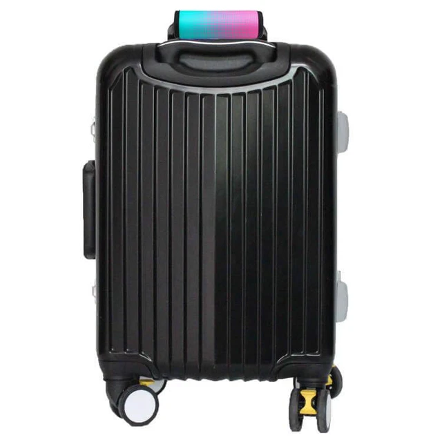 Alt view image 5 of 6 - 5 Pack Neoprene Luggage Handle Wraps Bright Luggage Tags/Identifiers/Marker/Grips Travel Accessories for Airplane/Flying/Luggage (Gradient Dot)