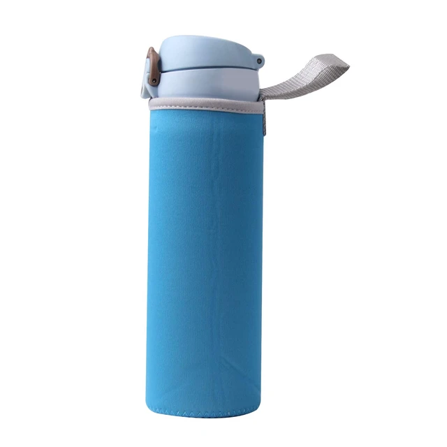 Alt view image 4 of 7 - 10 Pack Neoprene Water Bottle Sleeve - 12 oz to 18 oz Insulated Glass Bottle Cozy (Multi-Color)