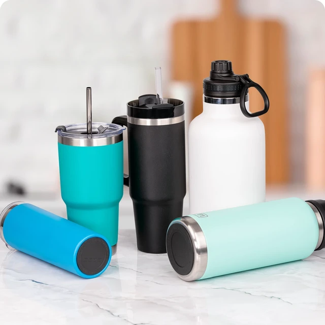 Alt view image 5 of 7 - Silicone Bottom Protector for Mugs with a Bottom Diameter of 2.55" 65 mm | 6 Pack Anti-Slip Rubber Pad, Noise Reduction, Rubber Protective Bottom, Multi-Use, for Tumbler & Water Bottle