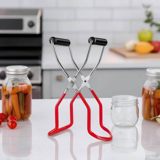 Alt view image 5 of 6 - Canning Supplies Canning Jar Lifter Tongs for Home Kitchen