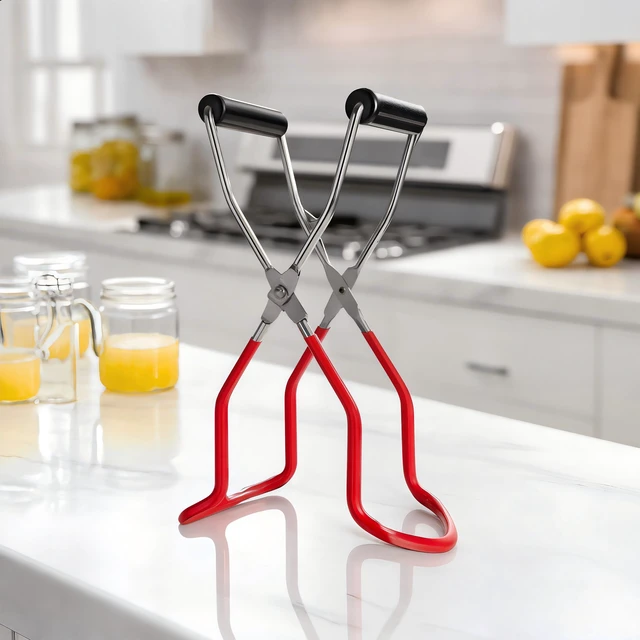 Alt view image 6 of 6 - Canning Supplies Canning Jar Lifter Tongs for Home Kitchen