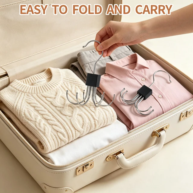Alt view image 7 of 7 - 2PCS Belt Hanger for Closet, 12-Hooks Belt Organizer for Max 48 Belts or Ties, Rotatable Belt Rock Save Closet Space, Black Hanging Holder Storage for Belt, Tie, Bra, Tank Top, Purse
