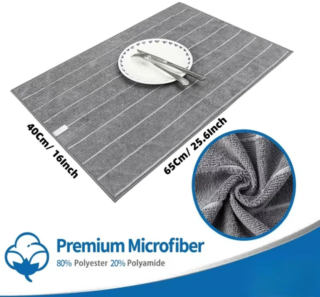 Alt view image 2 of 7 - Dish Towels - Soft, Super Absorbent and Lint Free Kitchen Towels - Dish Towels for Drying Dishes - Decoration for Kitchen and Home - 4Pack, 26 x 16 Inch