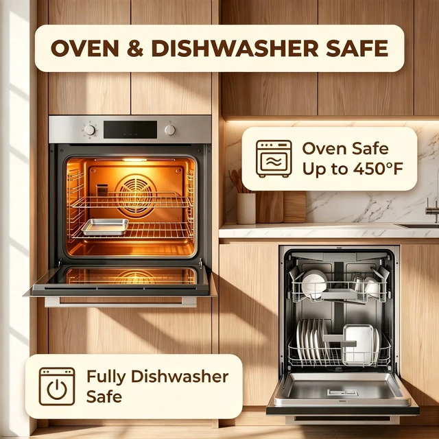 Alt view image 5 of 7 - Stainless Steel Baking Sheet, 10.4" x 8" Cookie Sheet Pan, 1-Pack | Small Toaster Oven Tray for Baking, Healthy & Non-Toxic, Easy Clean & Dishwasher Safe