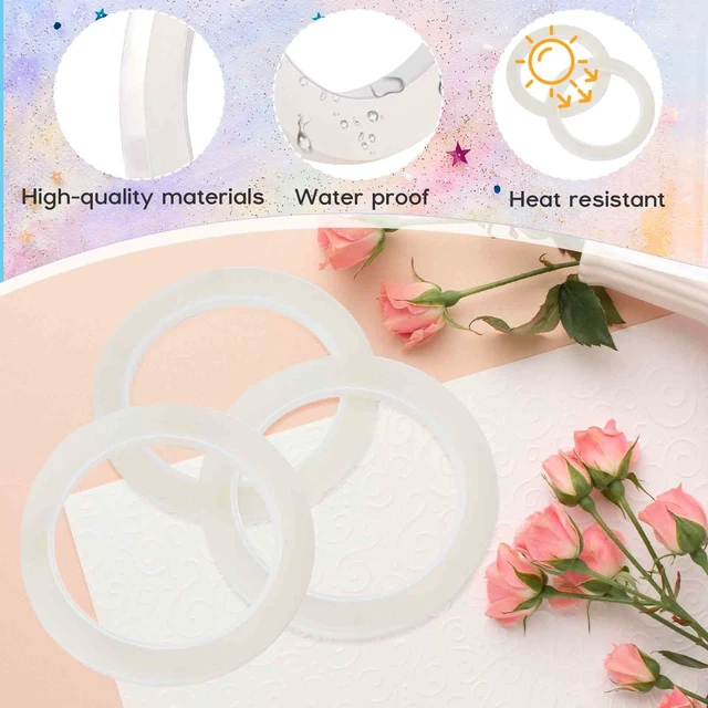 Alt view image 3 of 7 - Clear Floral Tape, 6 Rolls 1/4" Wide 54 Yd Thin Flower Tapes | Waterproof Floral Tape for Fresh Flowers Floral-Arrangements Supplies for Bouquets, Vase, Binding Fresh Flower, DIY Crafts