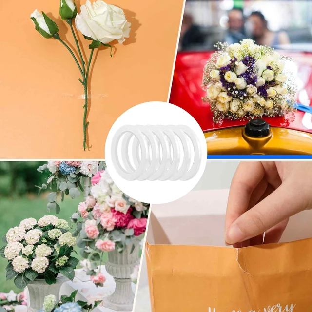 Alt view image 7 of 7 - Clear Floral Tape, 6 Rolls 1/4" Wide 54 Yd Thin Flower Tapes | Waterproof Floral Tape for Fresh Flowers Floral-Arrangements Supplies for Bouquets, Vase, Binding Fresh Flower, DIY Crafts