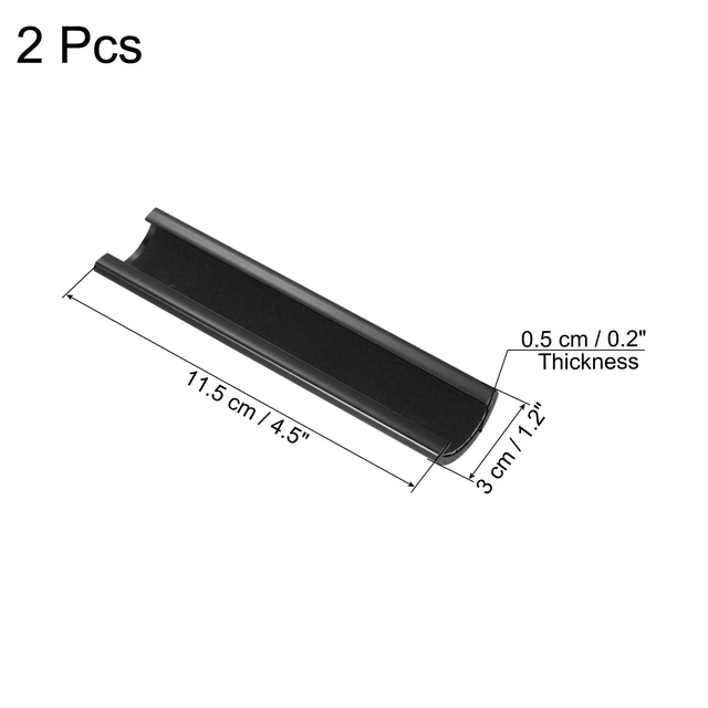 Alt view image 2 of 4 - Billiard Pool Cue Tip Sander, 2 Pack Plastic File Burnisher/Shaper Pool Stick Tip Repair Tool Accessory for Snooker Cue, Black