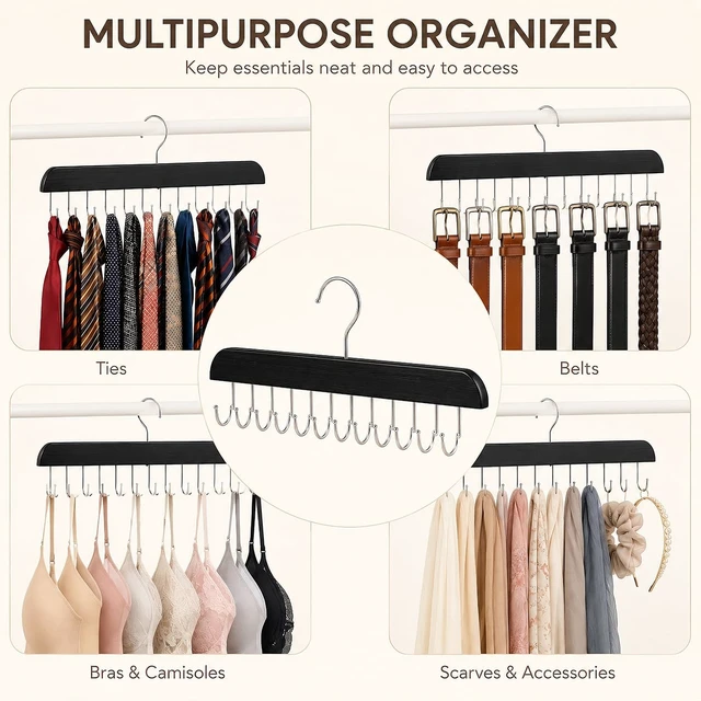 Alt view image 5 of 7 - 2 Pack Hair Extension Hanger Organizer for Storage, Care and Styling | Strong Metal Hanging Hooks Durable Space Saving Multi Purpose for Hair Extensions Styling Care Storage and Accessories