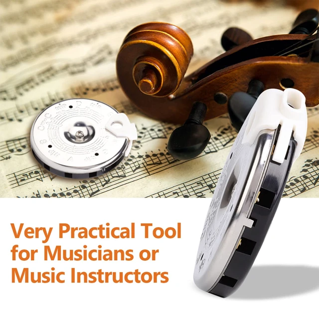 Alt view image 3 of 7 - 13 Tone Pitch Pipe Tuner, Vocal Trainer For Singing, Small Tuning | Sensitive Chromatic Instrument Music Pipes , With Storage Box For Guitar Bass Violin Ukulele Accessories