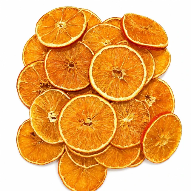 Main image of 50Pcs Dried Orange Slices for Crafts, Garland Decor(4-6cm) | 5.9oz/170g Natural Dehydrated Orange Slice Ornaments, Wreath Making Supplies and Potpourri Simmering, Fall Thanksgiving Decor