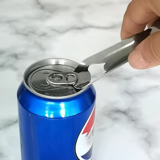 Alt view image 7 of 7 - 2 in 1 Mason Jar Opener & Bottle Opener for Canning Supplies, No Lid Dents | Multifunctional Handheld Lid Opener, Useful Kitchen Gadget for Opening Canning Jar Lids & Beer Bottle Caps with Ease, 1 PCS