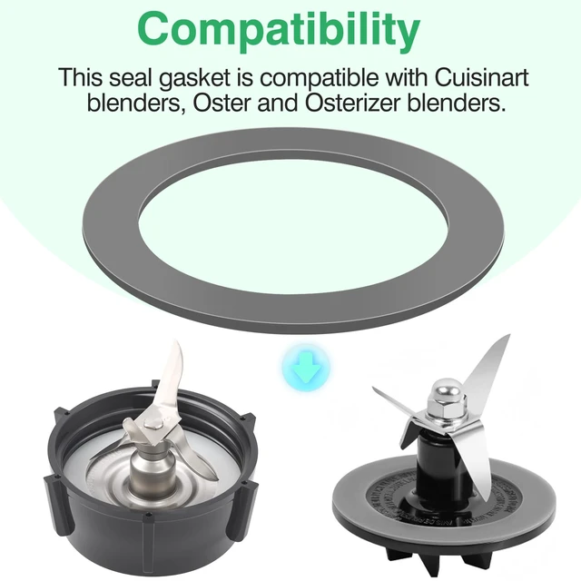 Alt view image 3 of 7 - 5Pcs Rubber Gaskets Seal O-Rings for Oster and Osterizer Blender Blade | Food-Grade Materials, Excellent Sealing & Leak-Proof, for Oster Blender Replacement Parts