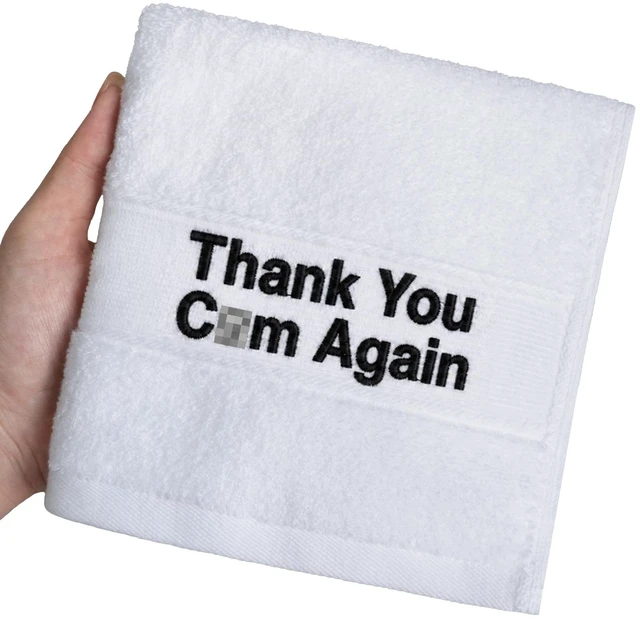 Main image of Gifts for Him, Christmas Anniversary Birthday Gifts for Men Boyfriend Husband, Mens Birthday Gift Ideas, Bachelor Bachelorette Party Favors Funny Gag Gift for Men, 100% Cotton Hand Towels for Bathroom