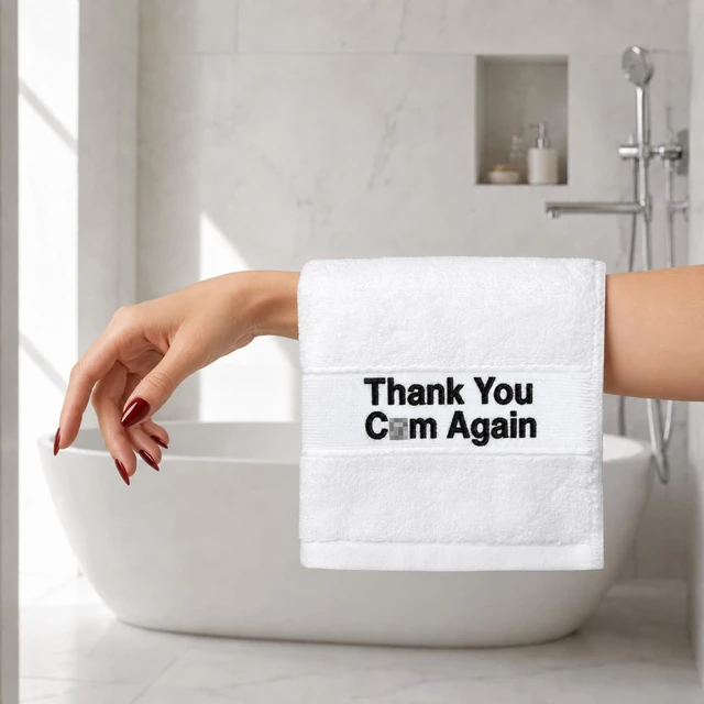 Alt view image 3 of 7 - Gifts for Him, Christmas Anniversary Birthday Gifts for Men Boyfriend Husband, Mens Birthday Gift Ideas, Bachelor Bachelorette Party Favors Funny Gag Gift for Men, 100% Cotton Hand Towels for Bathroom