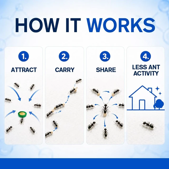 Alt view image 2 of 7 - Ant Away Repellent Indoor, Ant Away for Outdoor Use, Helps Keep Black Ants & Sugar Ants Away from Kitchen, Bathroom, Pantry & Home Areas, Easy to Use, Kid & Pet Safe-8 Pcs