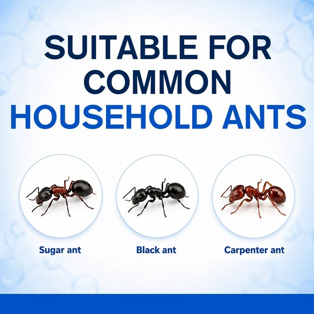 Alt view image 4 of 7 - Ant Away Repellent Indoor, Ant Away for Outdoor Use, Helps Keep Black Ants & Sugar Ants Away from Kitchen, Bathroom, Pantry & Home Areas, Easy to Use, Kid & Pet Safe-8 Pcs