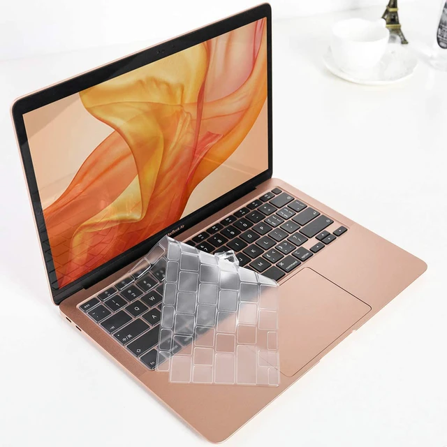 Alt view image 6 of 7 - Premium Ultra Thin Keyboard Cover for MacBook Air 13.3" 2021 2020 | Model A2179 A2337 M1 Chip, MacBook Air 13 inch M1 TPU Protective Skin(Not Fit 2022-2026 Air M2 M3 M4 M5 A2681 A3113 A3240)