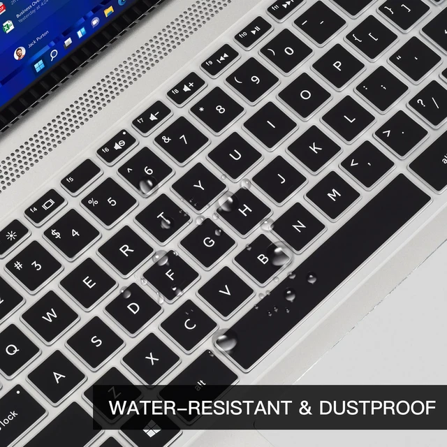 Alt view image 5 of 7 - Keyboard Cover for HP Pavilion x360 14" /HP 14 Laptop 14-dq 14-fq 14-bf 14-cm/cf 14-df/dk/ds 14m-ba/cd 14m-dh 14-dq0040nr 14-dq0052dx/dq5009nr/dq0760dx/dq0762dx 14-fq1025nr/fq0033dx(Not Fit 14m-dw/dy)