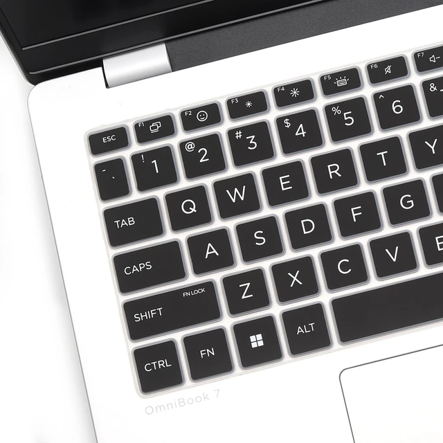 Alt view image 3 of 7 - Keyboard Cover for 14" HP OmniBook Ultra 14-fh 14-fd/OmniBook 3 14-hu 14-hy/hw Series 14t-fh000 14-fh0047nr 14-fd0087nr 14-hu0026nr 14-hy0017n 14-hw0027nr(Not Fit OmniBook 14-fm/fk/ka/ha/kb/kc/kd/kg)