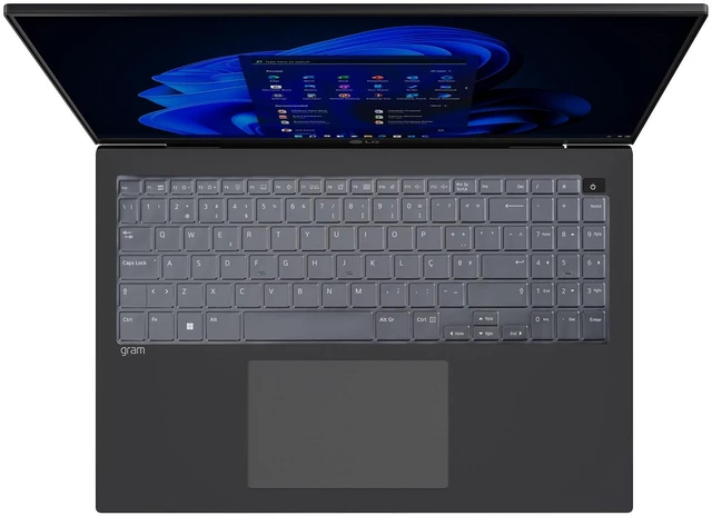 Alt view image 6 of 6 - Keyboard Cover for 16" LG Gram 16Z90U 16T95TP 16U55U 16Z90T 16Z90S 16Z90SP 16T90SP 16Z90Q 16Z90P 16Z90R 16T90R 16T90Q 16T90P Laptop, LG Gram 16 Pro Keyboard Skin Protector - TPU