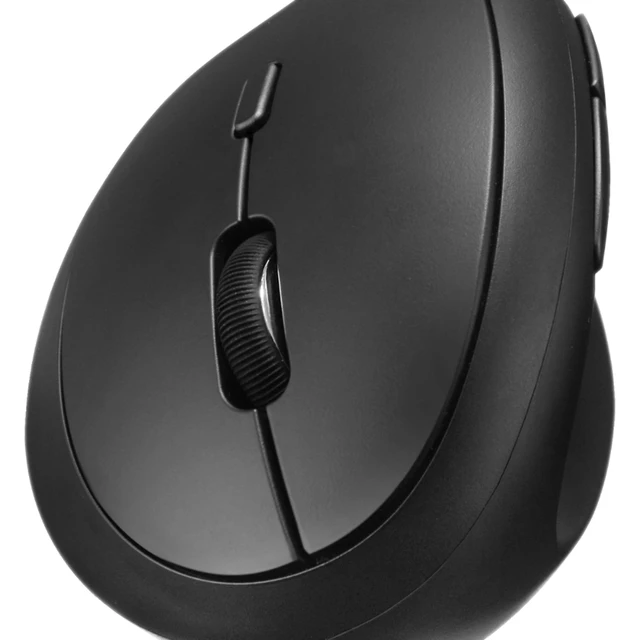 Alt view image 3 of 7 - iMouse V10-2.4GHz Wireless Vertical Ergonomic Mini Mouse | Ergo Mice with 6 Buttons, 800/1200/1600 DPI