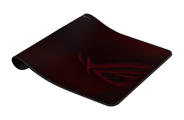 Alt view image 5 of 6 - ROG Scabbard II Gaming Mouse Pad 14.2 x 10.2 (Medium Size), Smooth Glide Surface, Water/Oil/Dust-Resistant, Anti-Fray Edges, Non-Slip Base - Black