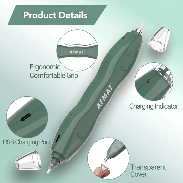 Alt view image 5 of 7 - Electric Eraser, with 140 Eraser Refills, Rechargeable Pencil Erasers for Artists, Electric Erasers for Drafting, Drawing, Painting, Sketching, Architectural Plans, Detailer Tool EE25