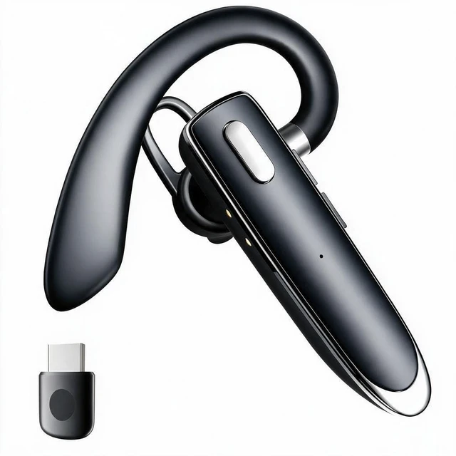Main image of Bluetooth Headset with USB Dongle,Wireless Headset with Mic for Work | Bluetooth 6.1,24H Talk Time&10H Playtime via USB,Dual connect & Mute Bluetooth Earpiece with Noise Canceling for Work Trucker