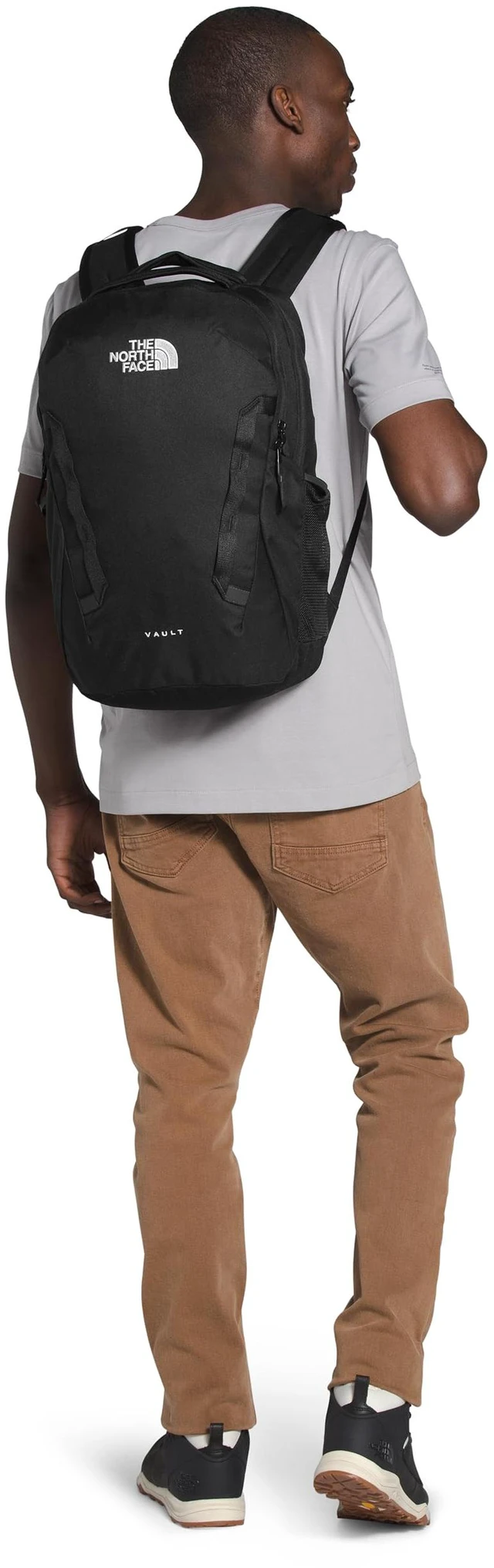 Alt view image 6 of 7 - Vault Everyday Laptop Backpack, TNF Black-NPF, One Size | Commuter Travel Bag, Water-Repellent Finish, Spacious Compartment