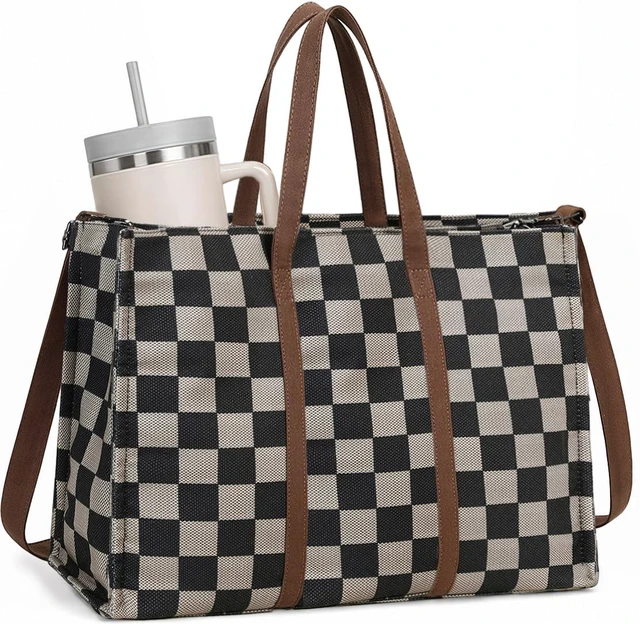 Main image of Work Tote Bag for Women, Laptop Tote Bag With 15.6 Inch Padded Compartment, Teacher Nurse Bible Bags Professional Briefcase Business Computer Purses for Office, School and Travel