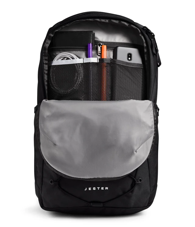 Alt view image 4 of 7 - Women's Jester Everyday Backpack, Blk-NPF, OSFA | Commuter Travel Bag, Laptop Sleeve, Water-Repellent