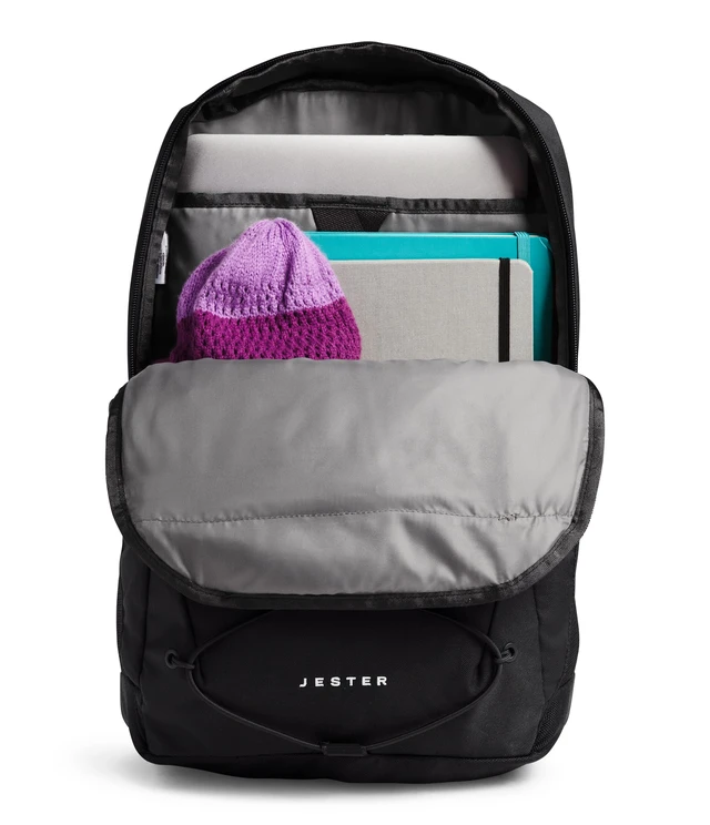 Alt view image 5 of 7 - Women's Jester Everyday Backpack, Blk-NPF, OSFA | Commuter Travel Bag, Laptop Sleeve, Water-Repellent