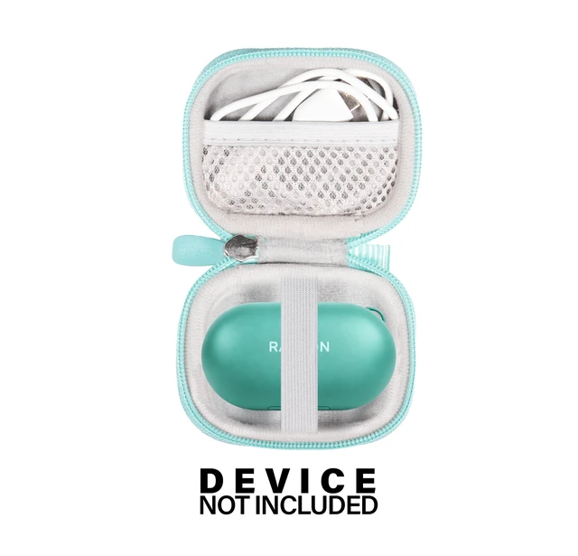 Alt view image 3 of 5 - Case for Raycon Everyday Earbuds Classic Bluetooth Wireless with Microphone - Stereo Sound, Active Noise Canceling, in-Ear Bluetooth Headset True Wireless Earbuds (Mint)