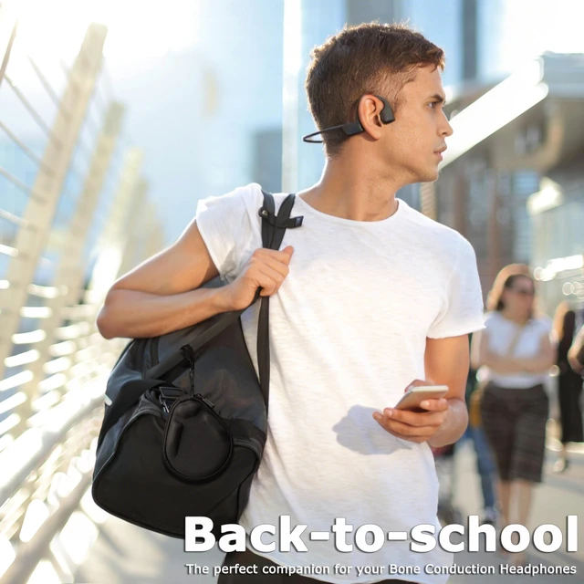 Alt view image 4 of 7 - Universal Bone Conduction Headphone Case Compatible with SHOKZ New OpenRun Pro 2/Pro 2 Mini/OpenRun/OpenSwim Open-Ear Sport Headphones, Compatible with Raycon/CXK/Ogogrs/MRYTKY etc (Black)